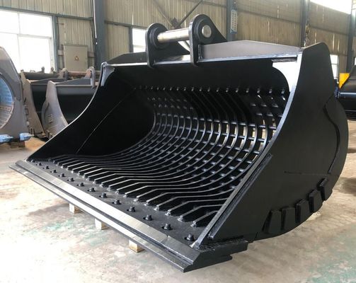 Escavatore personalizzato Scheletro secchio da 31-35 tonnellate Escavatore 1.5m3 PC350 EX350 per il lavoro di screening di roccia di scavo