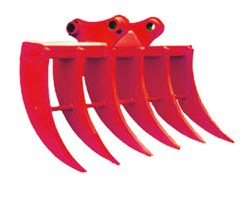 Scavo Scavatrice in acciaio con pinze affilate per paesaggi 200-4000kg