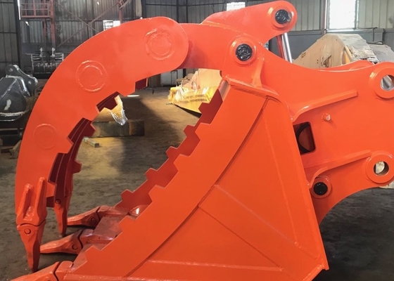 OEM 30Ton Customized Large Capacity Excavator Thumb Bucket per Cat330 Attrezzatura di presa Q355B/NM400/HARDOX 450
