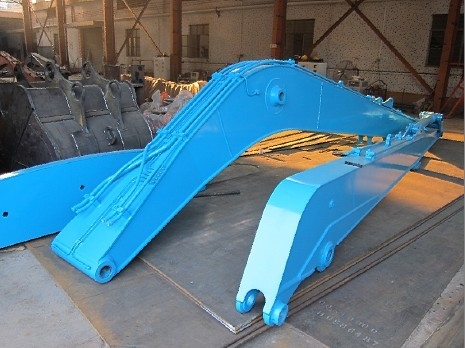 Giallo Q355B Boom da escavatore a lungo raggio per le operazioni di demolizione mineraria Certificato ISO 9001