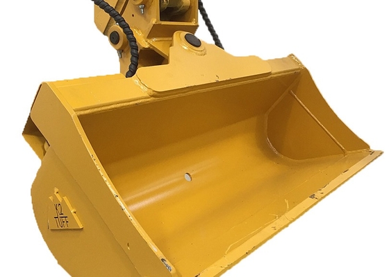 Escavatore rosso Customized Opening Tilt Bucket 800-1500mm Acciaio Standard