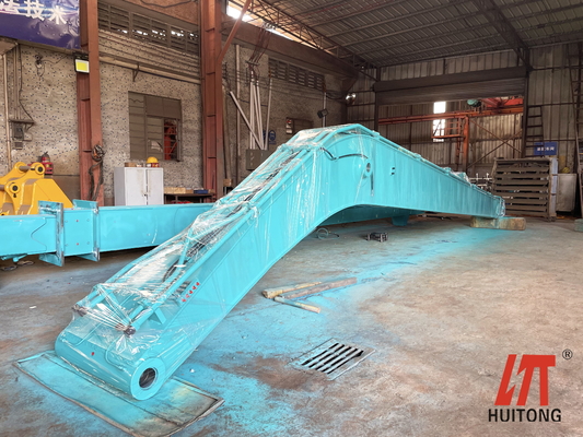 Giallo Q355B Boom da escavatore a lungo raggio per le operazioni di demolizione mineraria Certificato ISO 9001