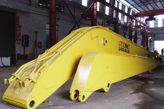 Giallo Q355B Boom da escavatore a lungo raggio per le operazioni di demolizione mineraria Certificato ISO 9001