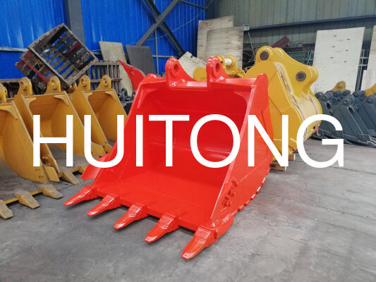 Escavatori OEM personalizzati Standard Dig Bucket GP Bucket Escavatori da 25 tonnellate per lavori di carico stradale e di cantiere comunale