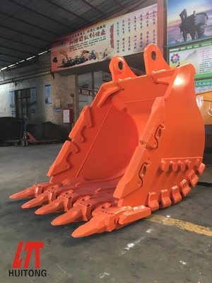 L'escavatore resistente Bucket di Huitong sta vendendo con la struttura di rinforzo e la resistenza all'usura eccellente.