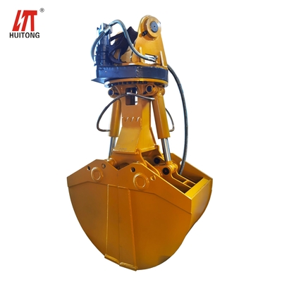 Customzie 6m3 Capacità R500 Excavator Attachment 50Ton Clamshell con controllo QC e OEM