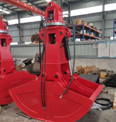 Q355 escavatore Clamshell Bucket Mini Big Up Close Rotating o nessuno - girando