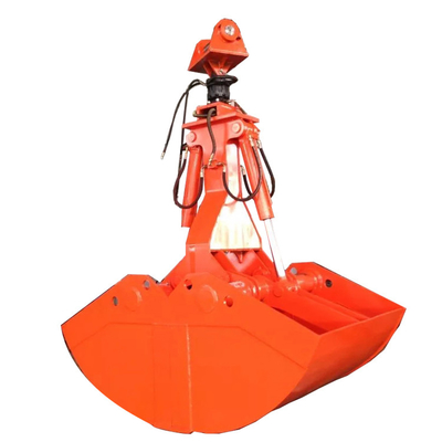 Scavatori pesanti Clamshell Bucket Hardox450/500/550 Forza 0,4-6 metri cubi Giallo/Personalizzato