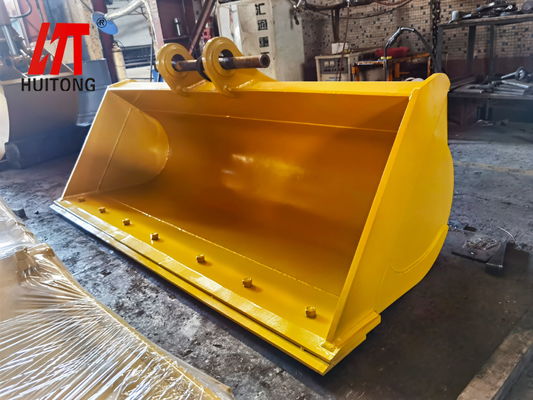 Benna per pulizia personalizzata per escavatore Secchio per ammaraggio da 12 tonnellate Escavatore 0,5 m³ PC120 CAT312 per la rimozione dei detriti di manutenzione stradale