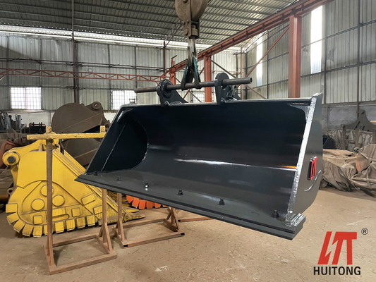 HARDOX450 High Standard Excavator Grading Bucket Per Bobcat 6T Escavator Personalizzato Alta Qualità Attachment di Grande Capacità