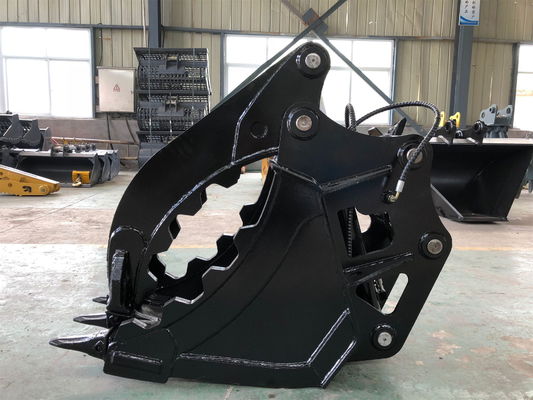 OEM 30Ton Customized Large Capacity Excavator Thumb Bucket per Cat330 Attrezzatura di presa Q355B/NM400/HARDOX 450