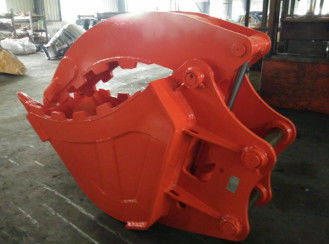 Escavatori di gomma Q355 NM400 20 tonnellate Escavatori PC200 EX200 per la gestione dei rifiuti di costruzione di legno di pietra
