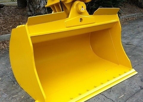 Bottile per escavatori inclinato rosso / giallo personalizzato con apertura regolabile