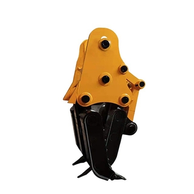 Sistema di rotazione non rotante Prodotto 9Ton Escavatore Manuale Tipo Log Grapple Customized Jaw Open Wood Grapple