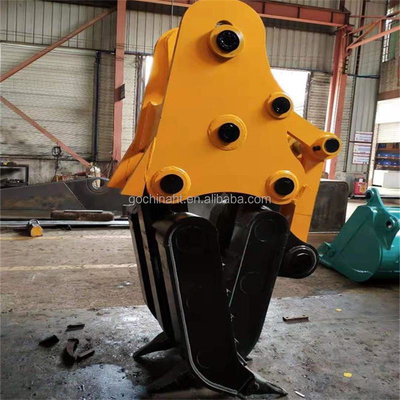 Sistema di rotazione non rotante Prodotto 9Ton Escavatore Manuale Tipo Log Grapple Customized Jaw Open Wood Grapple