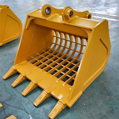 Escavatore da 5 tonnellate adatto Q355/NM400/HARDOX 450 Scheletro secchio per Mini Bobcat Escavatore 0.2M3 Grandi capacità secchio secchio