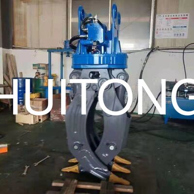 Escavatore idraulico Q355B Acciaio Grapple Log Grab Legno 10-17 Ton Excavator ZX170 EC170 per Log Grabbing carico Trasporto