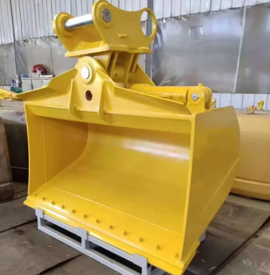 Bottile per escavatori inclinato rosso / giallo personalizzato con apertura regolabile