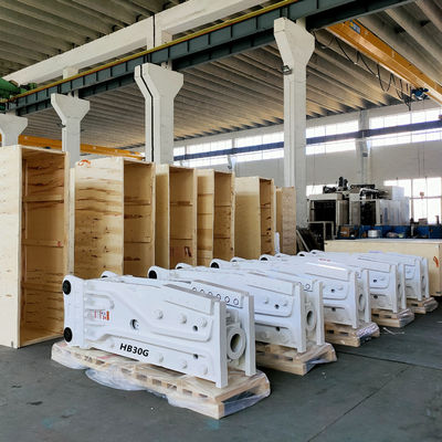 OEM Disponibile martello idraulico di tipo superiore per scavatori da 6-8 tonnellate PC60 Riparazione stradale e scavo di fondazioni