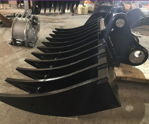 Escavatore Rake Scavatore 3T Mini Escavatore personalizzato Escavatore Root Rake Attachment Factory Made Hot Sale