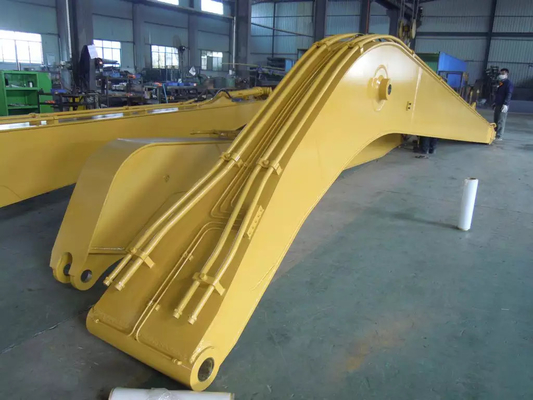 Extended Reach Excavator Booms Q355B Q420/550/690 OEM Giallo 10-30 metri