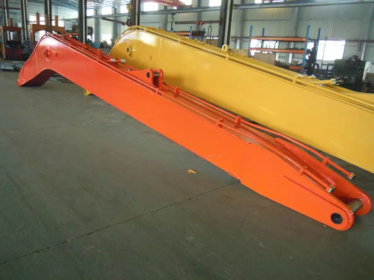 Extended Reach Excavator Booms Q355B Q420/550/690 OEM Giallo 10-30 metri
