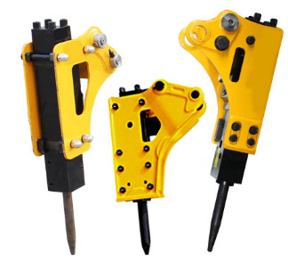 Scavatore per la rottura di roccia / calcestruzzo Funzione martello idraulico con OEM accettabile 100%