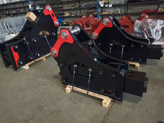 OEM Disponibile martello idraulico di tipo superiore per scavatori da 6-8 tonnellate PC60 Riparazione stradale e scavo di fondazioni