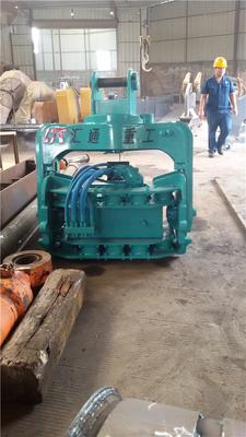 25 tonnellate Vibro martello di impilazione con braccio vice 2.5M per escavatore ad alta efficienza prodotto di vendita a caldo