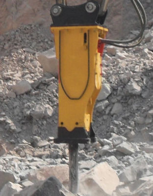 OEM Disponibile martello idraulico di tipo superiore per scavatori da 6-8 tonnellate PC60 Riparazione stradale e scavo di fondazioni